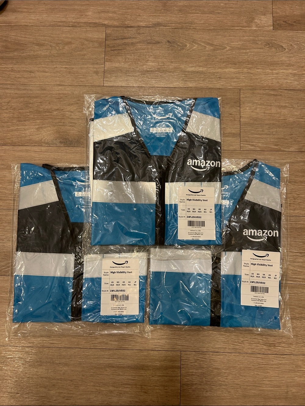 Bundle of 3 vests for @jabbruzzi